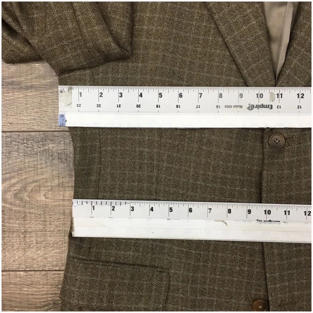 HART SCHAFFNER‎ Mens Knit Blazer Sport Coat Casual Jacket Size 42R Wool Suit USA